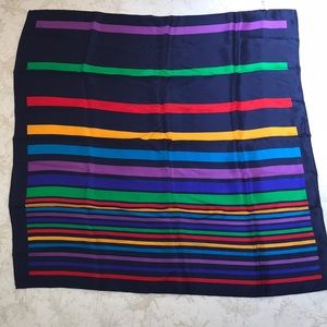 100% silk scarf 30” square Baar Beards brand